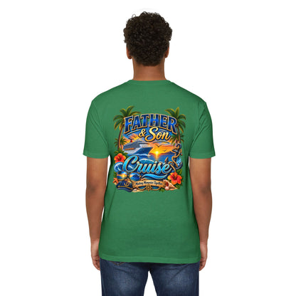 Father & Son Cruise T-Shirt — Tropical Cruise Vacation Gift