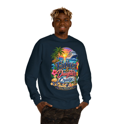 Father & Daughter Cruise Sweatshirt — Tropical Cruise Vacation Pullover