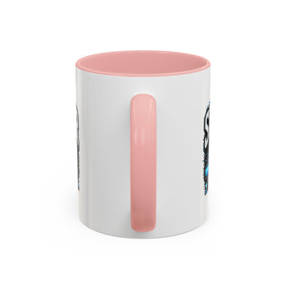 Senior Year Loading 2027 Accent Coffee Mug — Graduation Gift Cup (11/15oz)