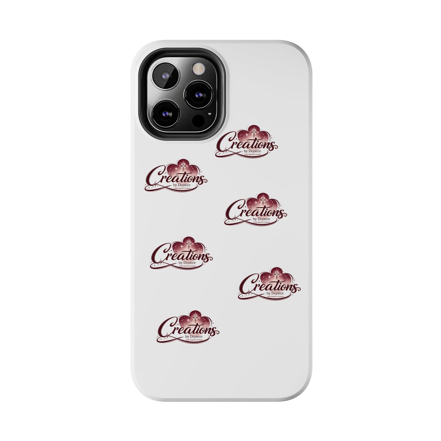 Logo Pattern Tough Phone Case — Creations Repeat Design