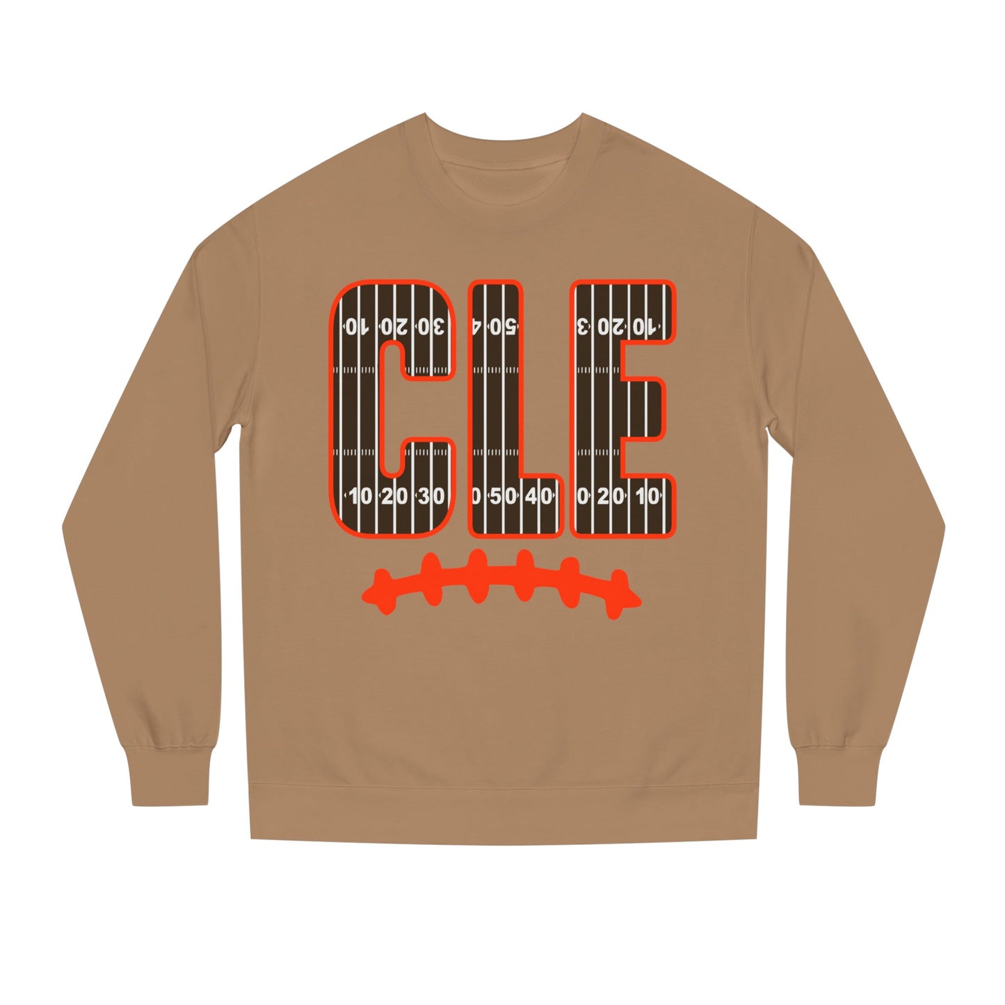 CLE Football Field Crewneck Sweatshirt