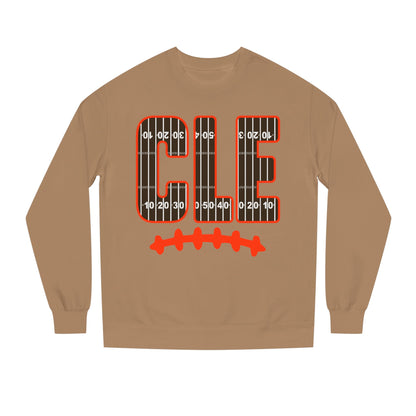 CLE Football Field Crewneck Sweatshirt