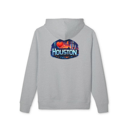 Houston Skyline Hoodie — I  Houston Graphic Pullover