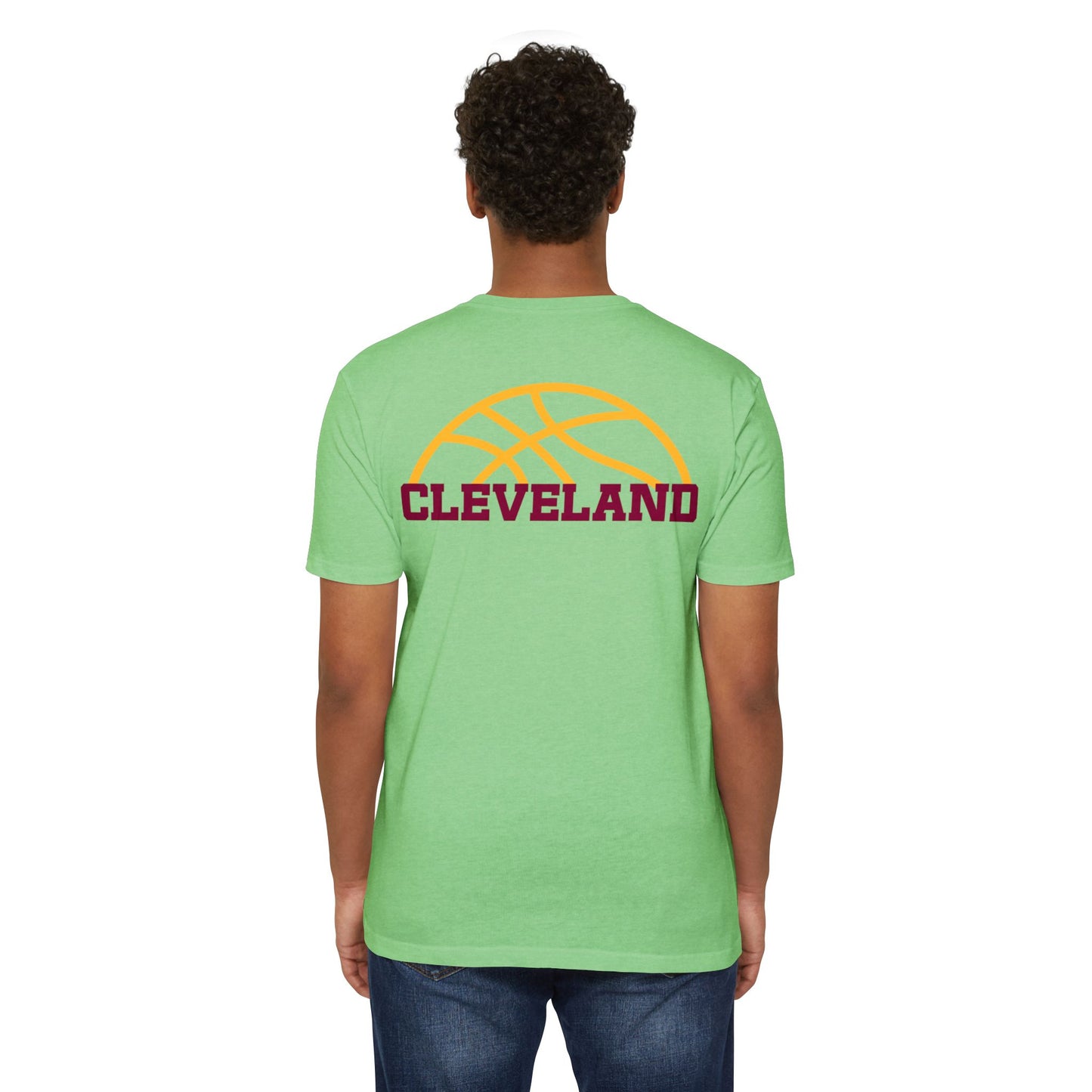 Cleveland  T-Shirt — Retro Hoop Team Tee