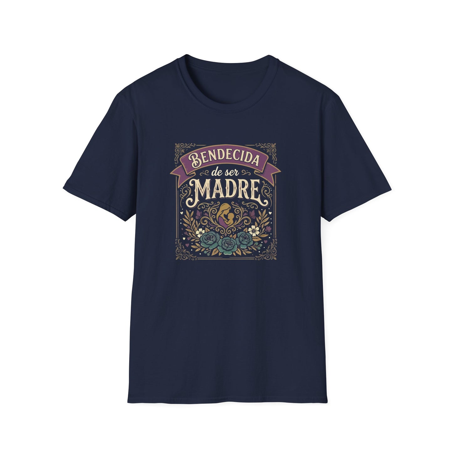 Bendecida de Ser  Madre T-Shirt
