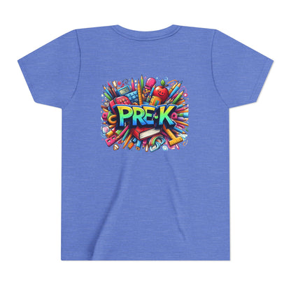PRE-K Kids Tee — Colorful Back-to-School Pre-K Shirt for Preschoolers