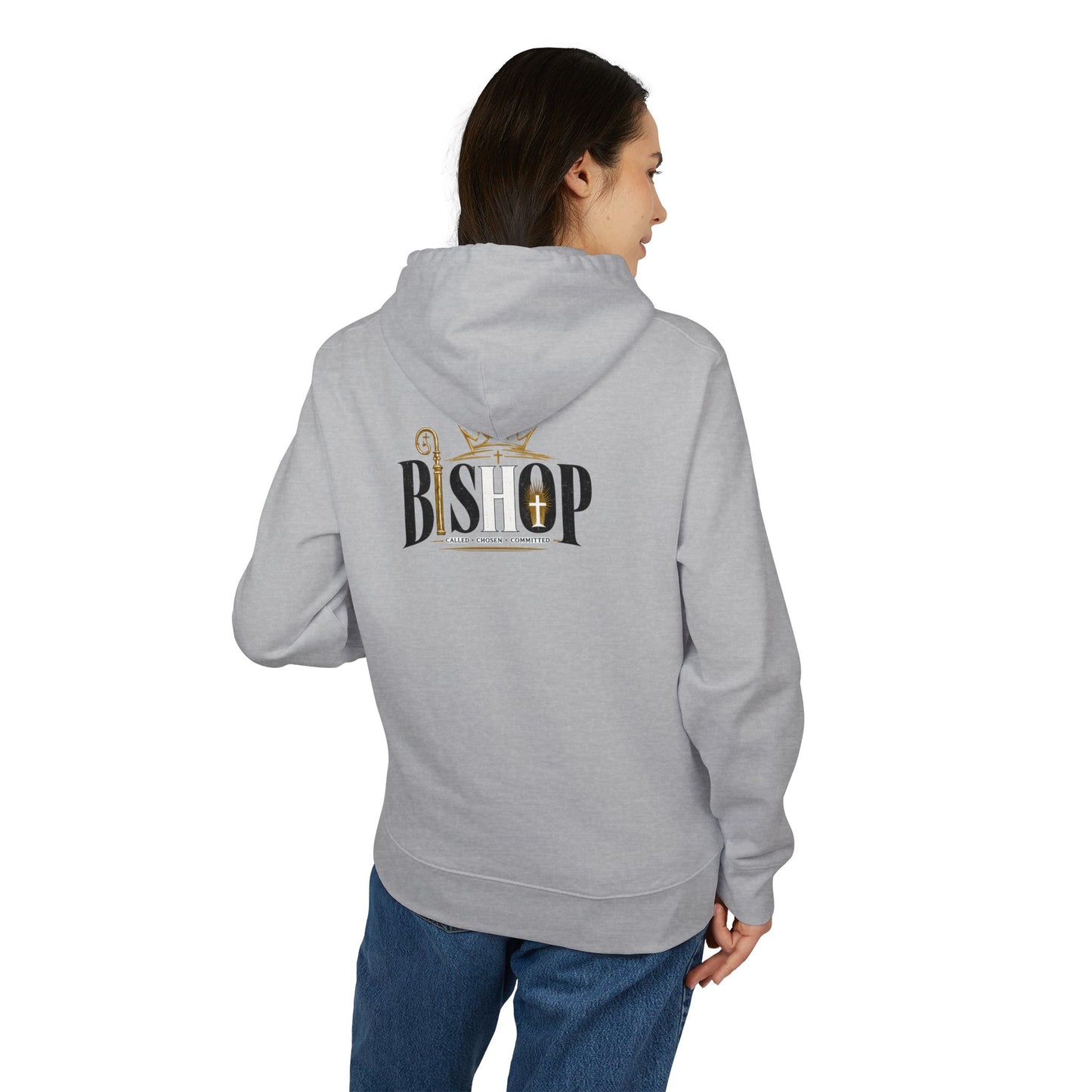 Bishop Crown Logo Hoodie — Royal Church Leader Apparel