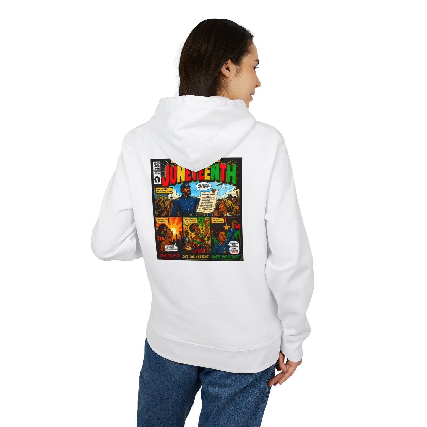 Juneteenth Comic Cover Hoodie — Juneteenth Celebration Pullover