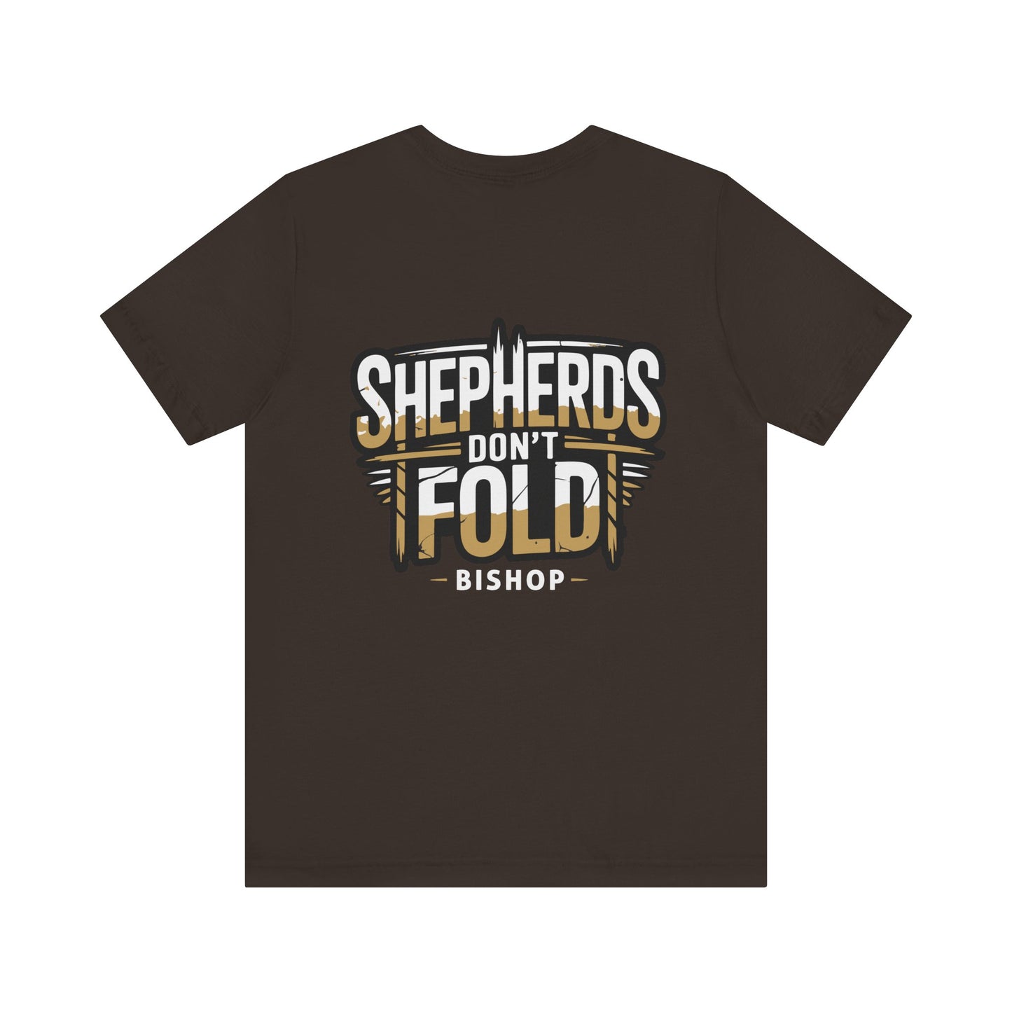 Shepherds Don't Fold Tee — Bishop Poker Cardroom Shirt