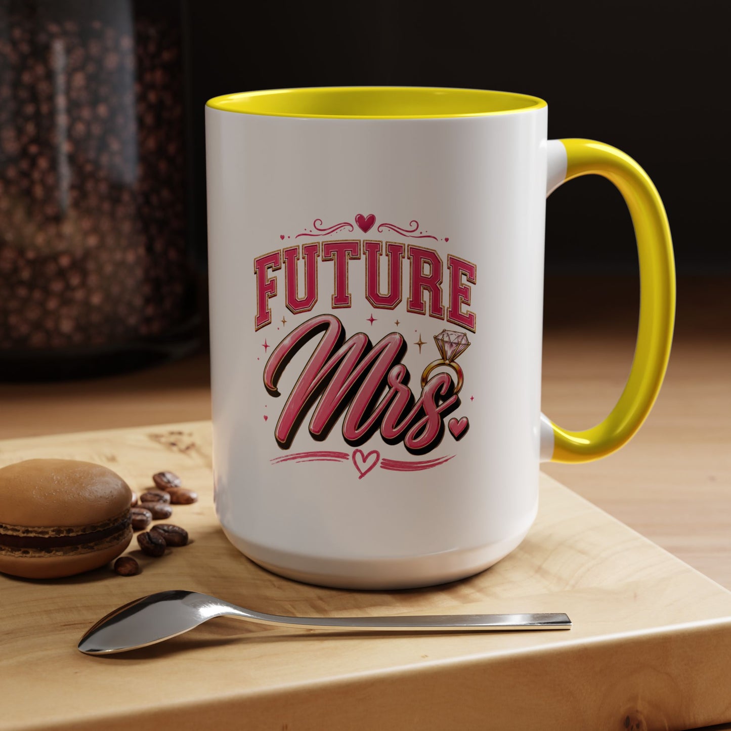 Future Mrs. Accent Coffee Mug — Bridal Bachelorette Gift (11/15oz)