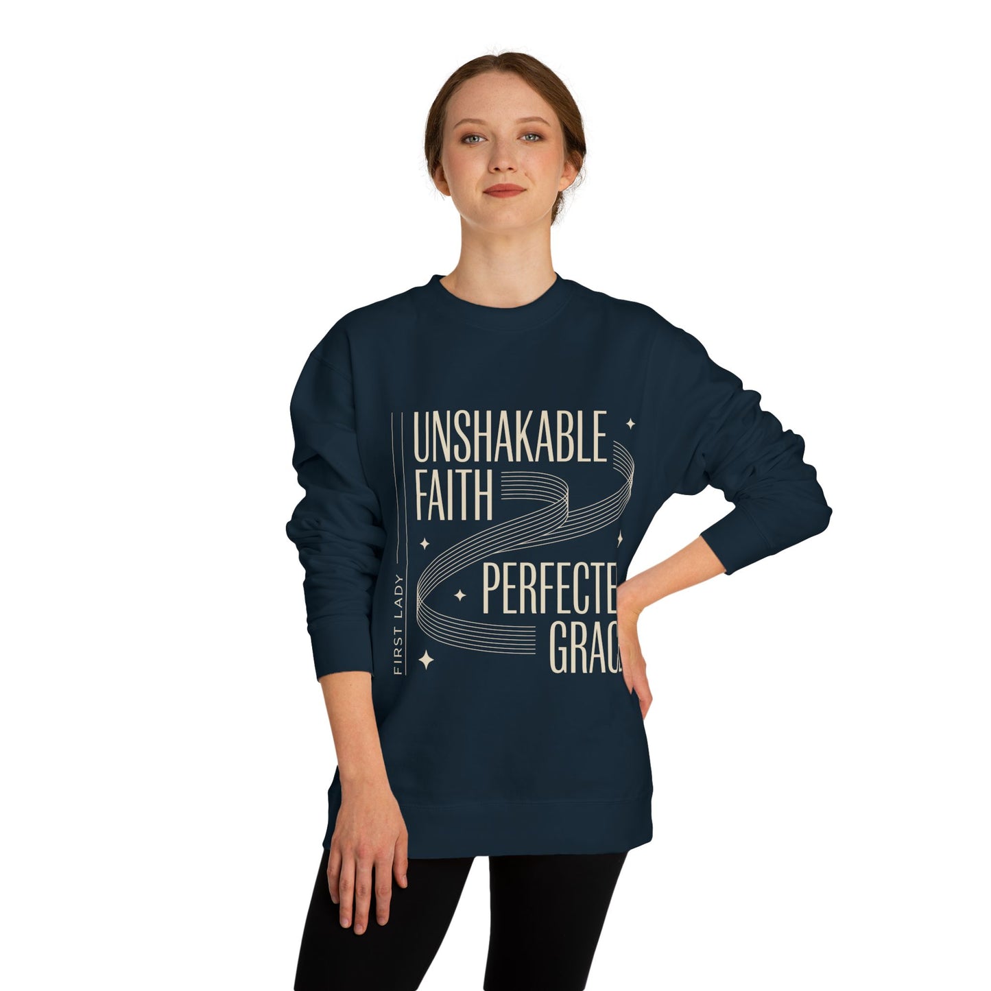 Unshakable Faith, Perfected Grace Sweatshirt