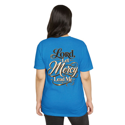 Religious T-Shirt — "Lord, Let Mercy Lead Me" Inspirational Christian Tee