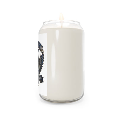 U.S. Air Force Emblem Soy Candle – 13.75 oz Scented Jar (Defend Protect Honor)