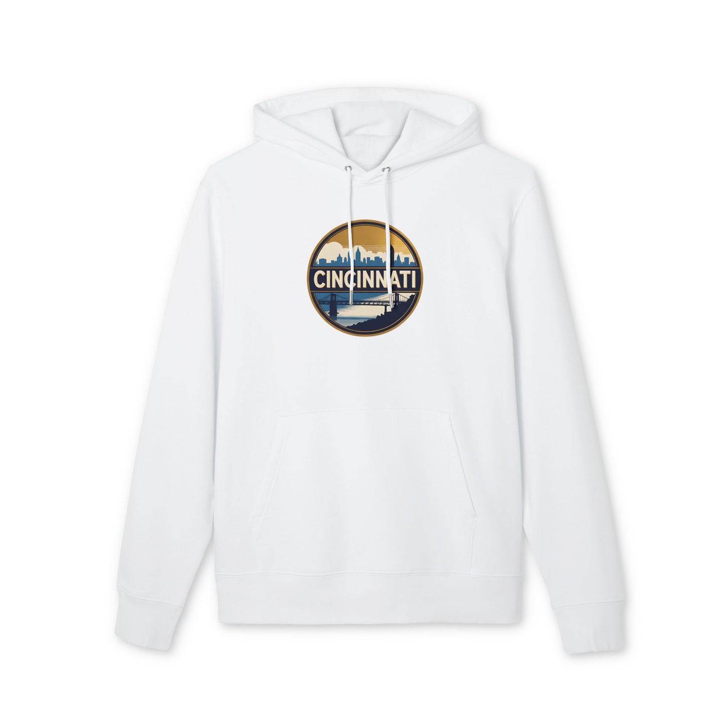 Cincinnati Skyline Hoodie – Retro Circle City Graphic