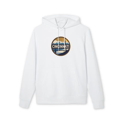Cincinnati Skyline Hoodie – Retro Circle City Graphic
