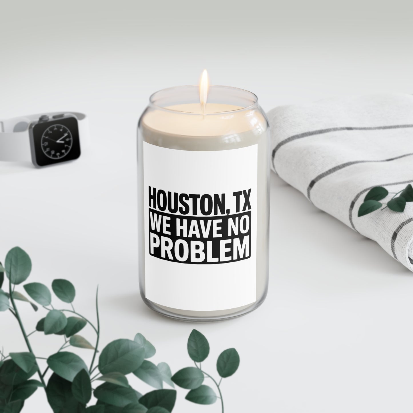 Houston, TX We Have No Problem Scented Soy Candle — 13.75oz