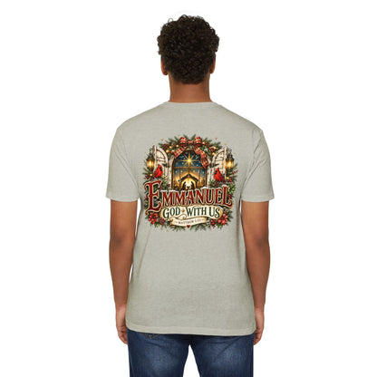 Emmanuel "God With Us" Christmas T-Shirt