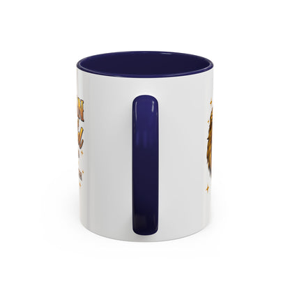 Man of God Lion Coffee Mug — 'Man of God' Religious Gift for Husband, Dad, Protector