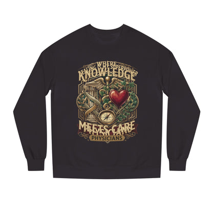 Physicians "Where Knowledge Meets Care" Crewneck Sweatshirt
