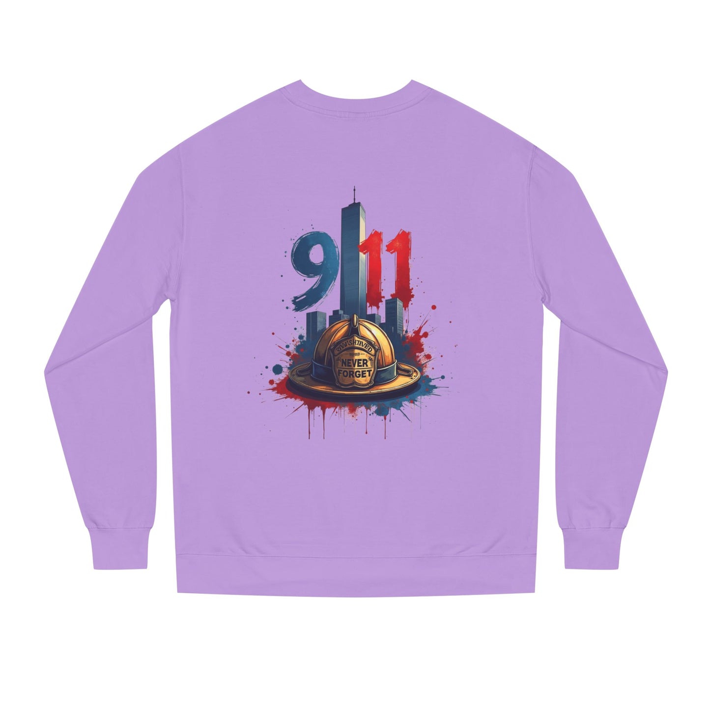 9/11 Memorial Sweatshirt – Firefighter Tribute Crewneck