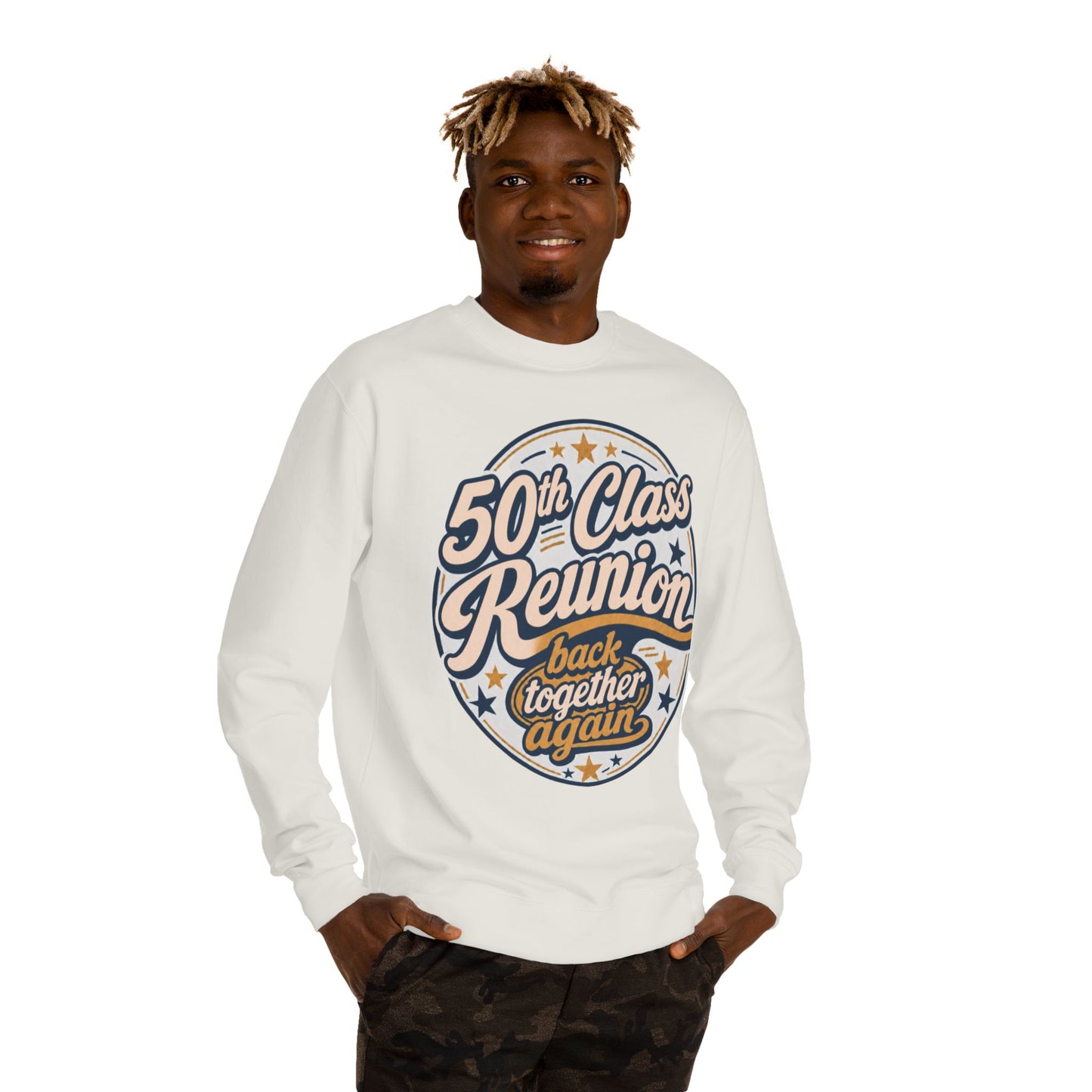 50th Class Reunion Sweatshirt — "Back Together Again" Reunion Crew