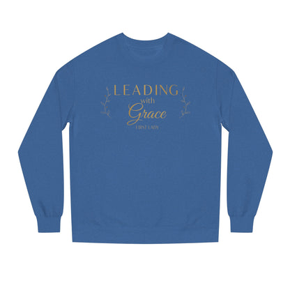 Leading with Grace Sweatshirt — Inspirational Women's Leadership Crewneck