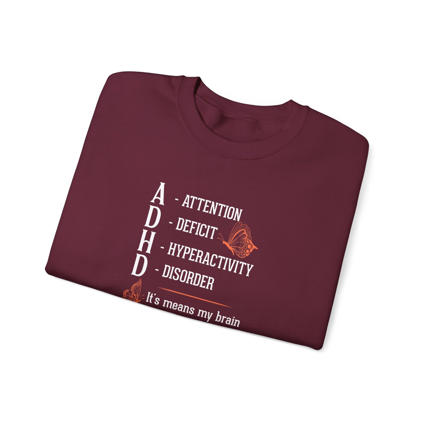 ADHD Awareness Crewneck Sweatshirt