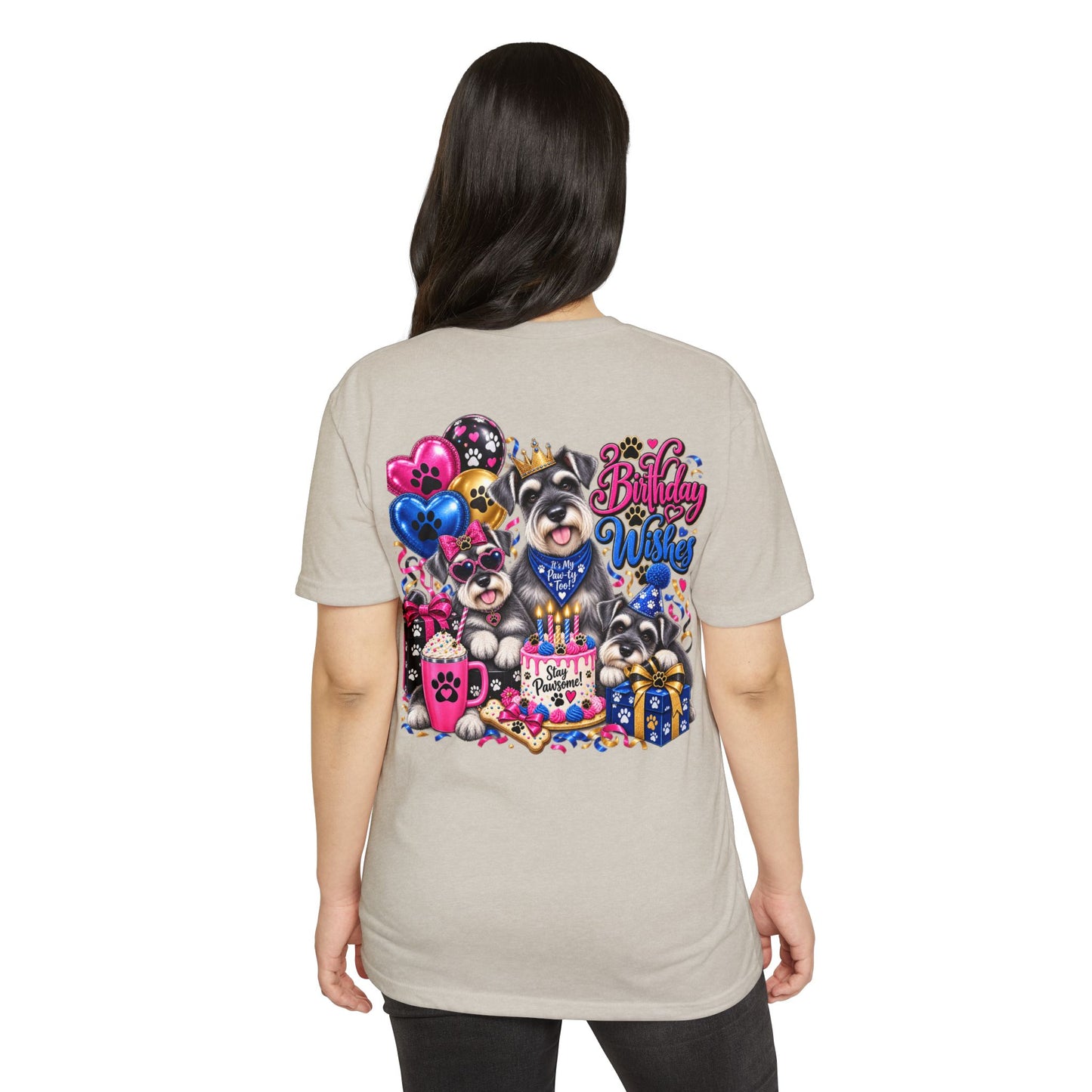 Birthday Wishes Schnauzer T-Shirt