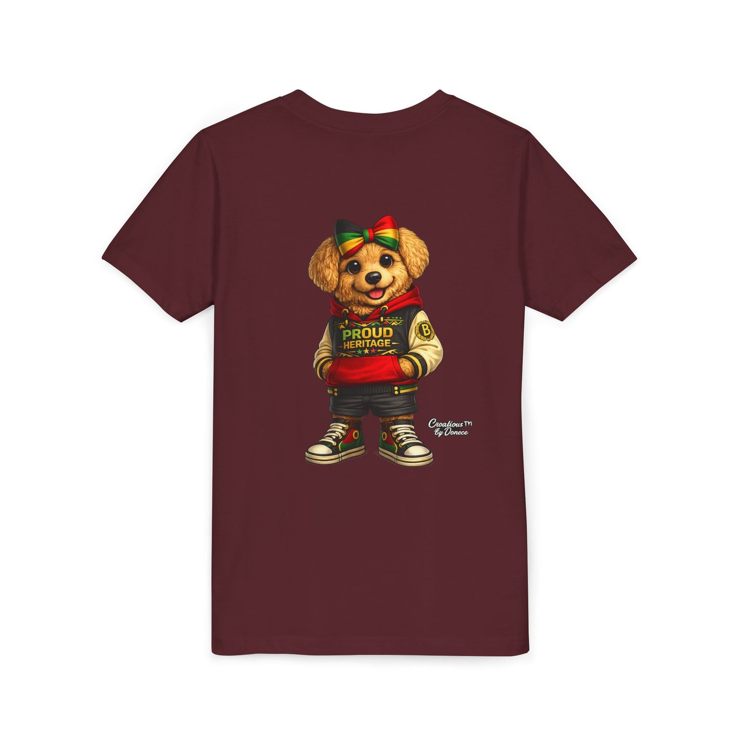 Kids Rasta Bear 'Proud Heritage' Tee