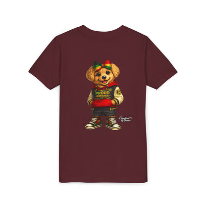 Kids Rasta Bear 'Proud Heritage' Tee