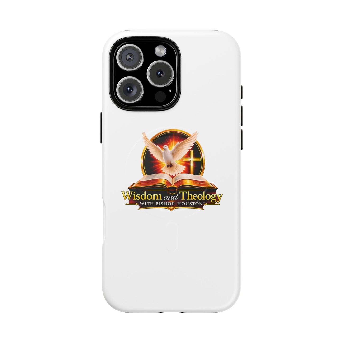 Wisdom and Theology Phone Case — Tough Magnetic Christian iPhone Cover