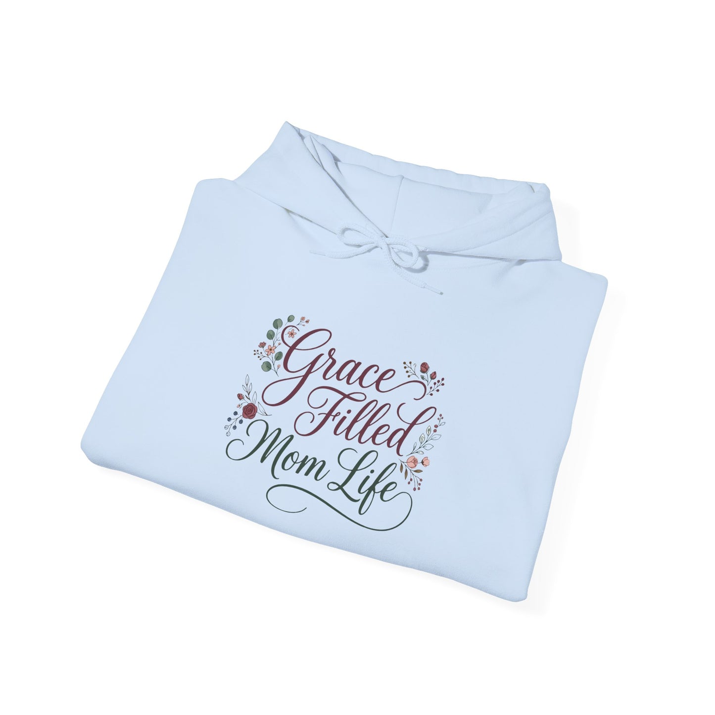 Grace-Filled Mom Life Hoodie