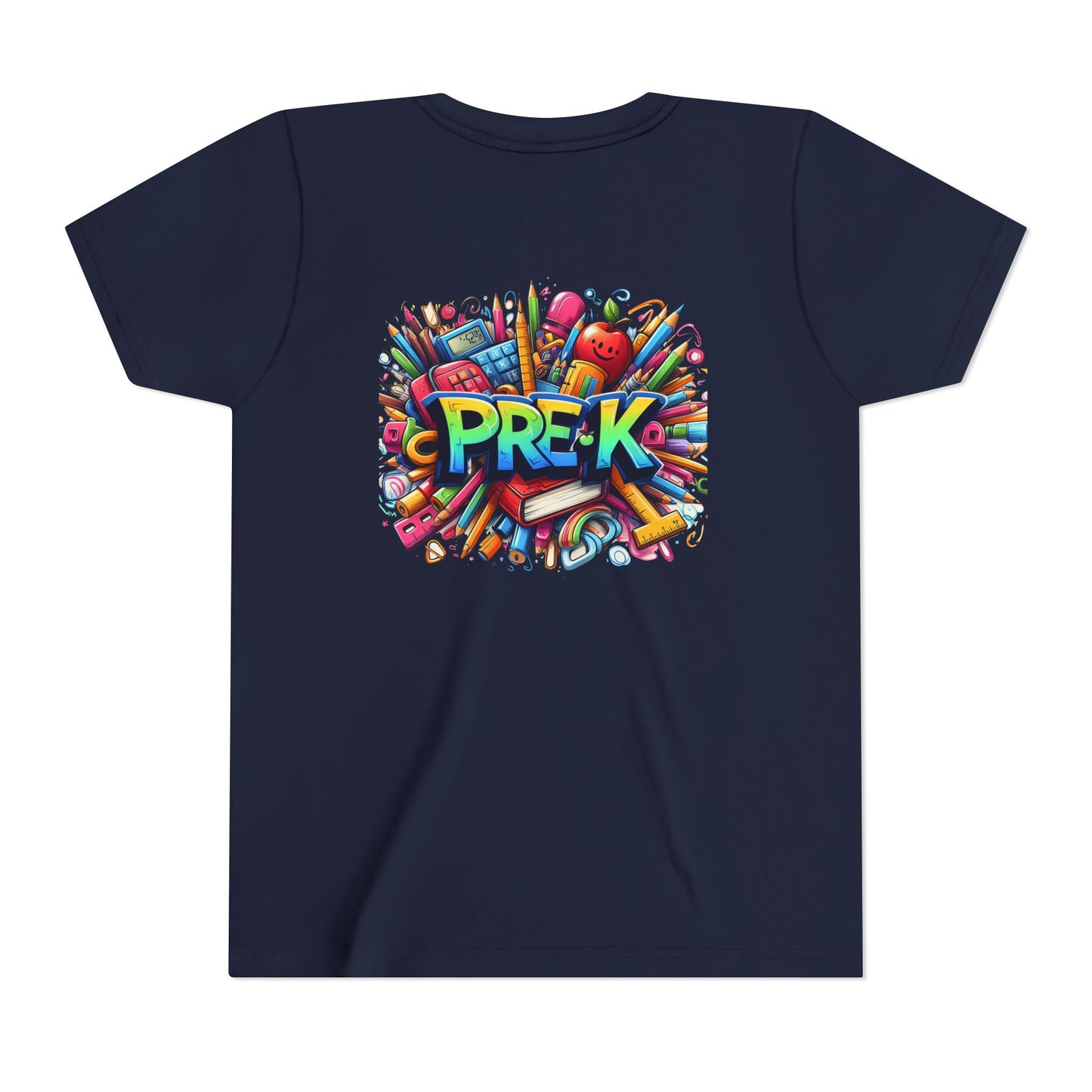 PRE-K Kids Tee — Colorful Back-to-School Pre-K Shirt for Preschoolers