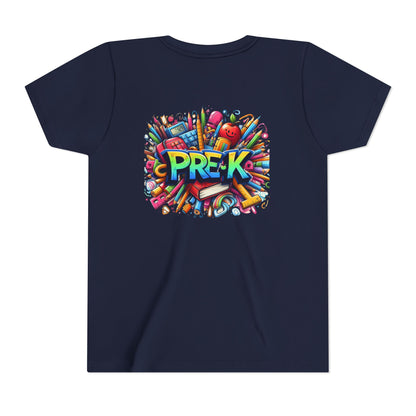 PRE-K Kids Tee — Colorful Back-to-School Pre-K Shirt for Preschoolers
