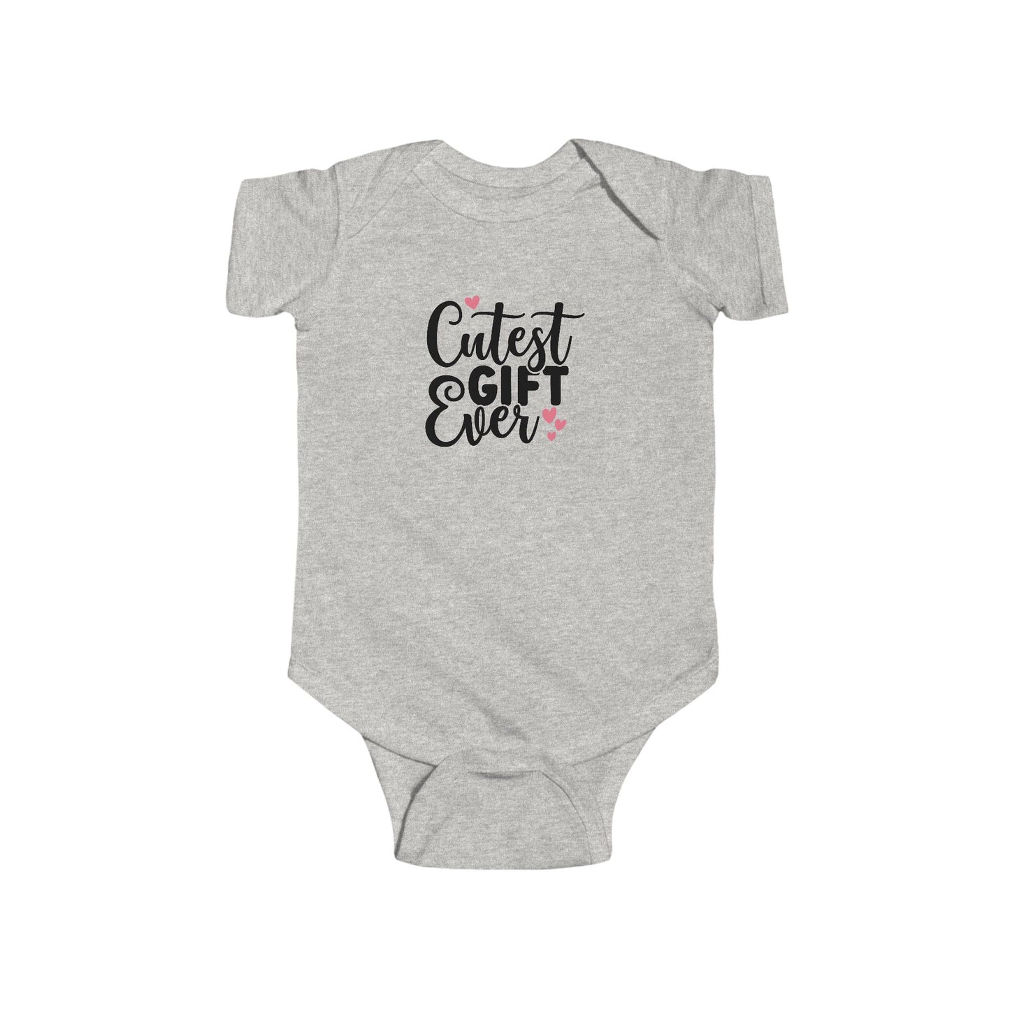 Infant Bodysuit "Cutest Gift Ever" – New Baby Shower & Arrival Onesie