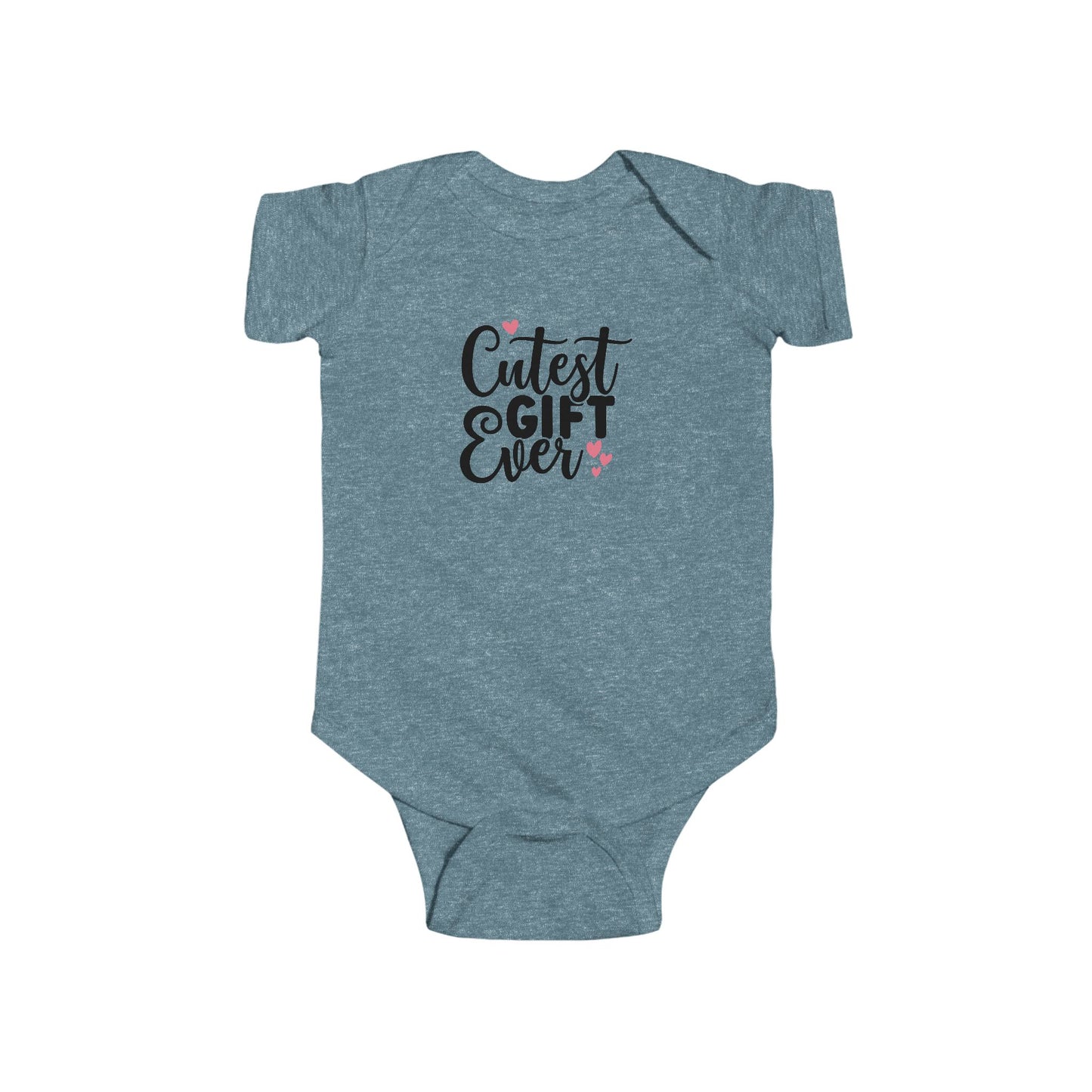 Infant Bodysuit "Cutest Gift Ever" – New Baby Shower & Arrival Onesie