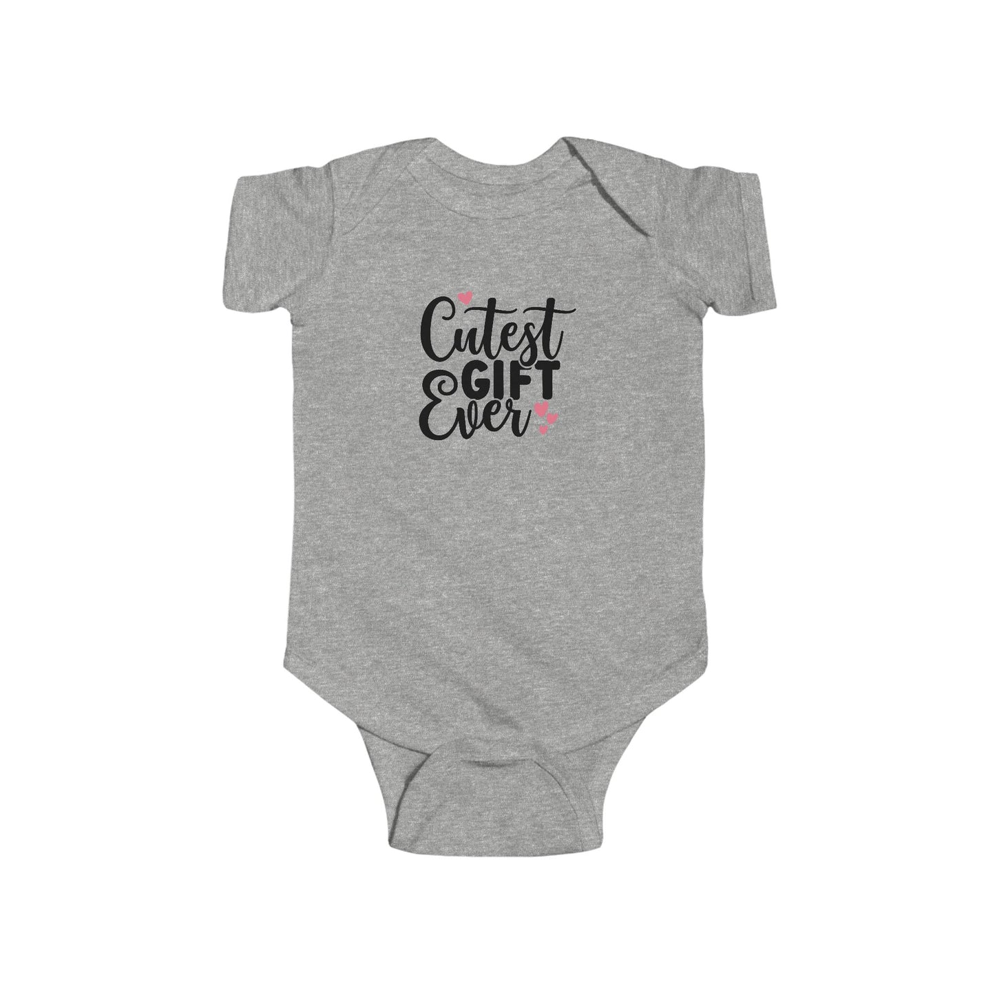 Infant Bodysuit "Cutest Gift Ever" – New Baby Shower & Arrival Onesie