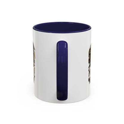 Senior Class of 2027 Accent Coffee Mug — Graduation Gift