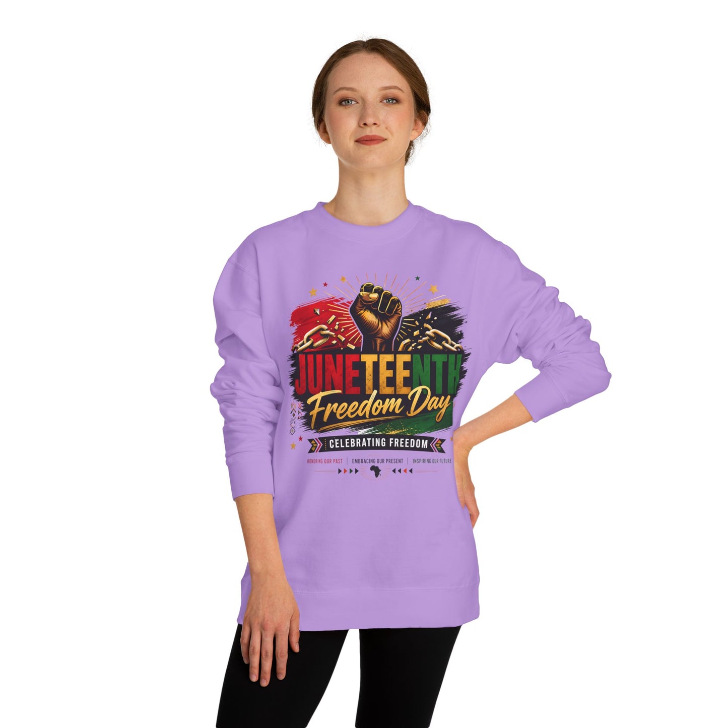 Juneteenth Freedom Day Sweatshirt — Celebrating Freedom Crewneck