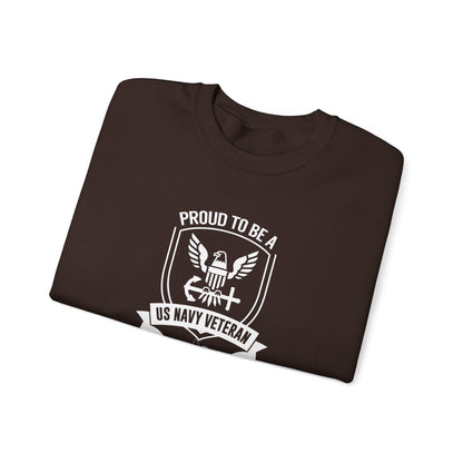 Proud to Be a US Navy Veteran Sweatshirt