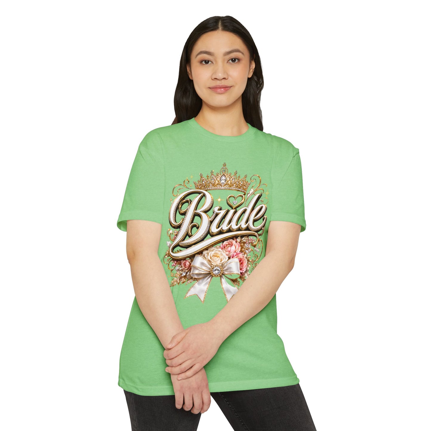 Bride Floral Crown T-Shirt