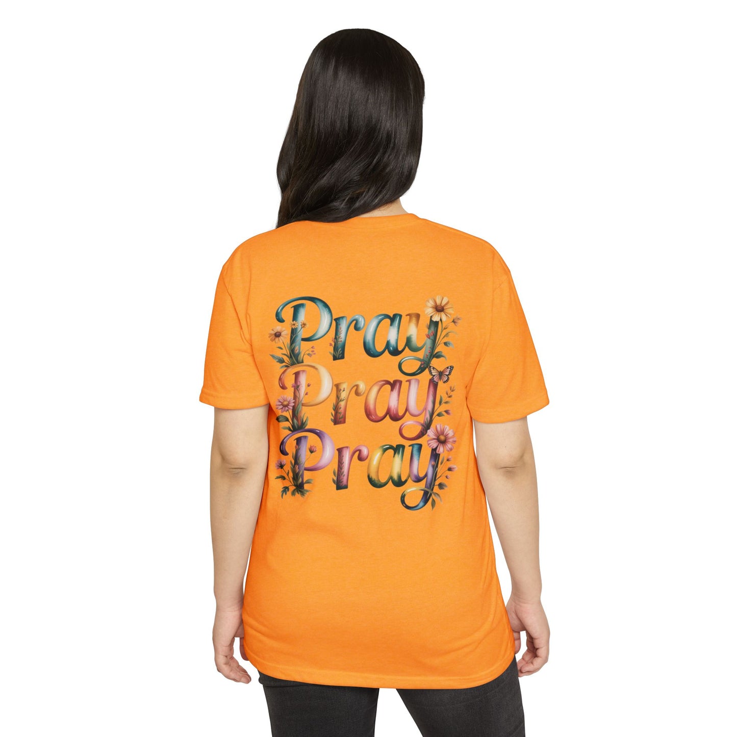 Pray Pray Pray Floral T-Shirt