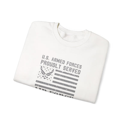 U.S. Armed Forces Proudly Served Air Force Sweatshirt