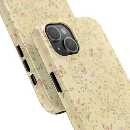 Soft Faith, Gentle Grace Phone Case | Christian floral iPhone Case
