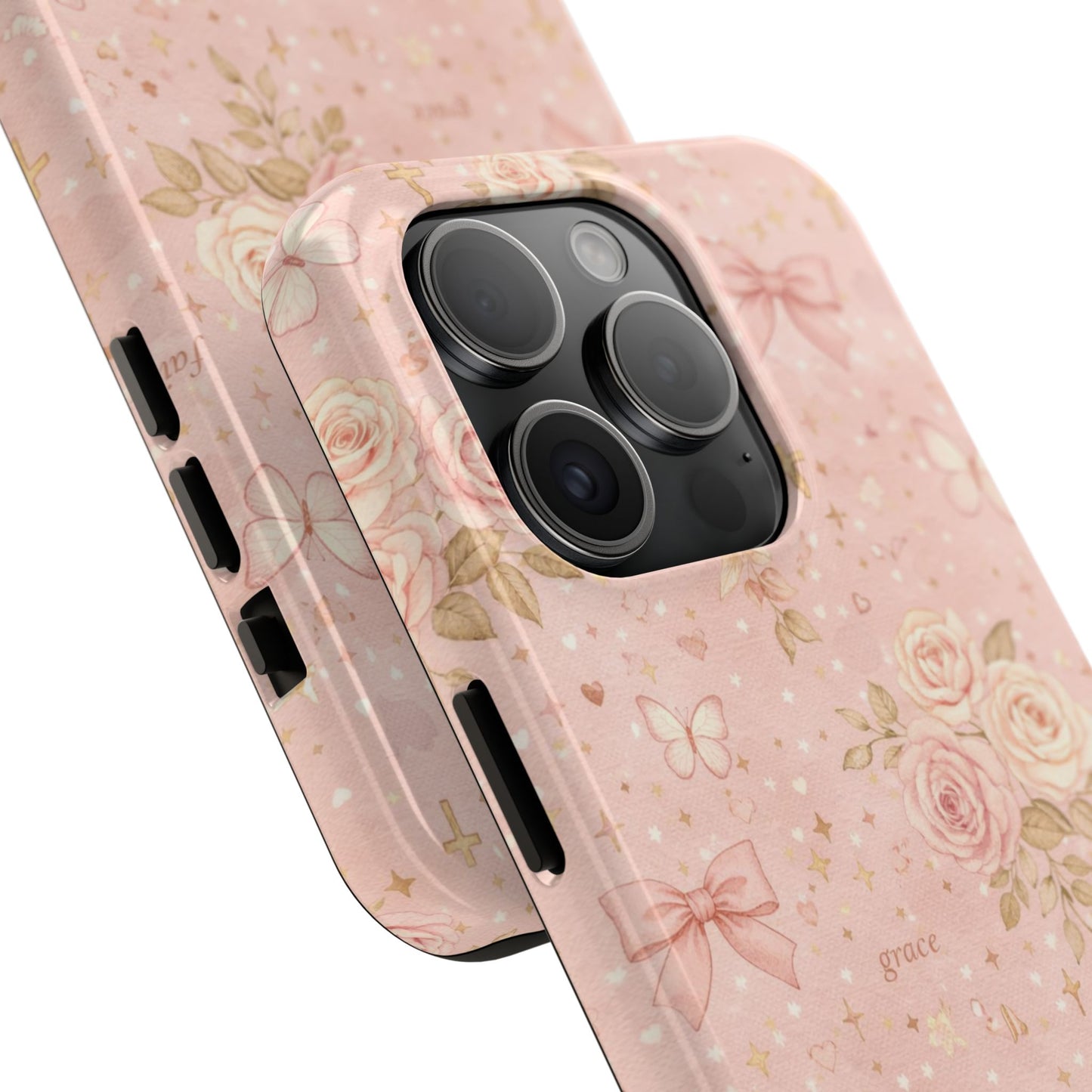 Grace Faith Phone Case | Christian floral iPhone Case