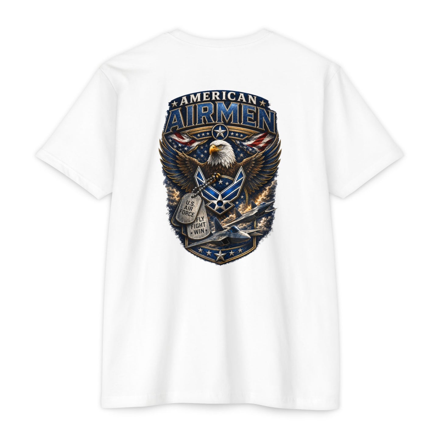 American Airmen Eagle T-Shirt — Patriotic USA Air Force Graphic Tee