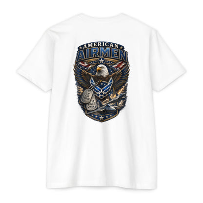 American Airmen Eagle T-Shirt — Patriotic USA Air Force Graphic Tee