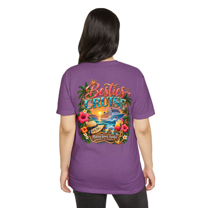 Besties Cruise T-Shirt – Tropical Friends Vacation Tee
