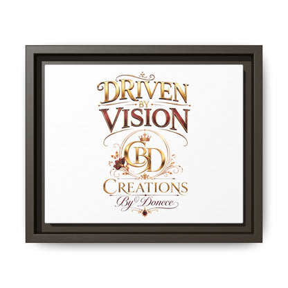 Driven by Vision Framed Canvas Wall Art