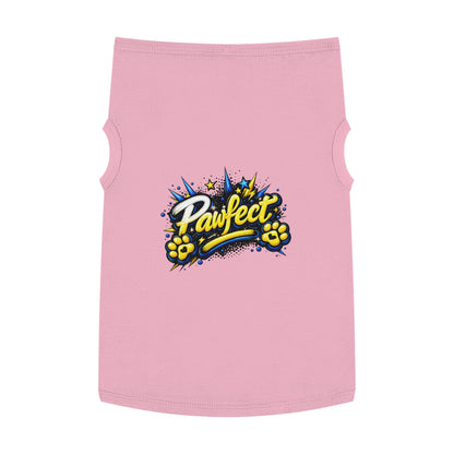 Pawfect Pet Tank Top — Cute Paw Print Dog & Cat Shirt